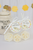meant to bee bridal shower favors with personalized tags